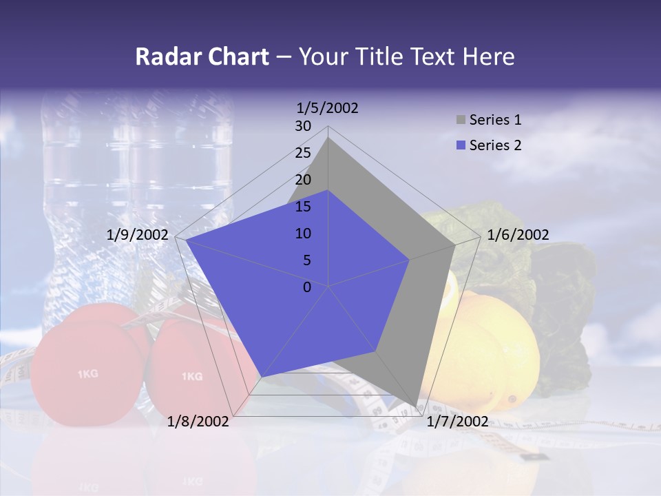 Tape Red Weight PowerPoint Template