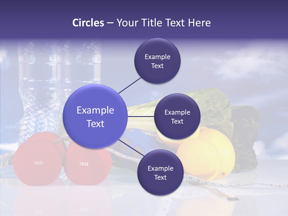 Tape Red Weight PowerPoint Template