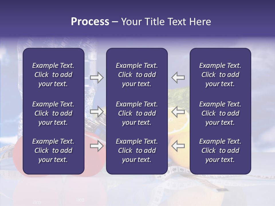 Tape Red Weight PowerPoint Template
