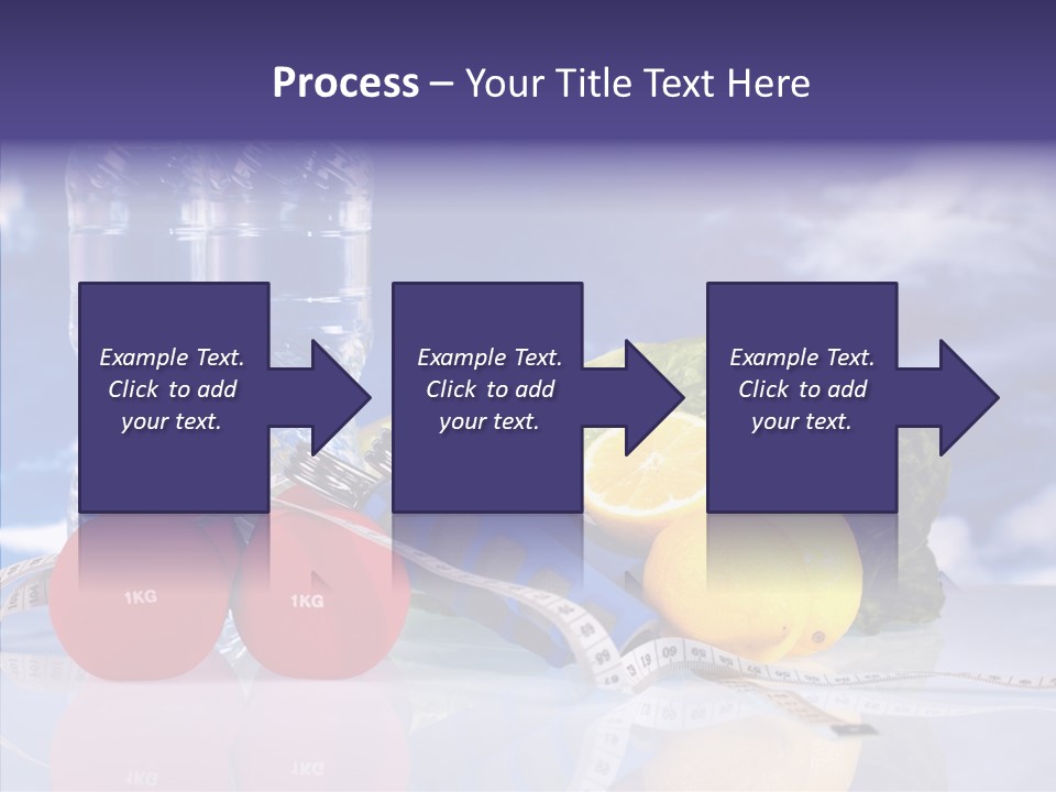 Tape Red Weight PowerPoint Template