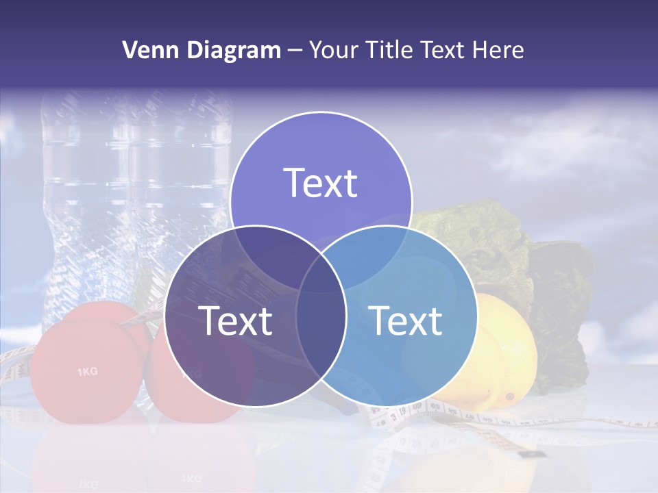 Tape Red Weight PowerPoint Template