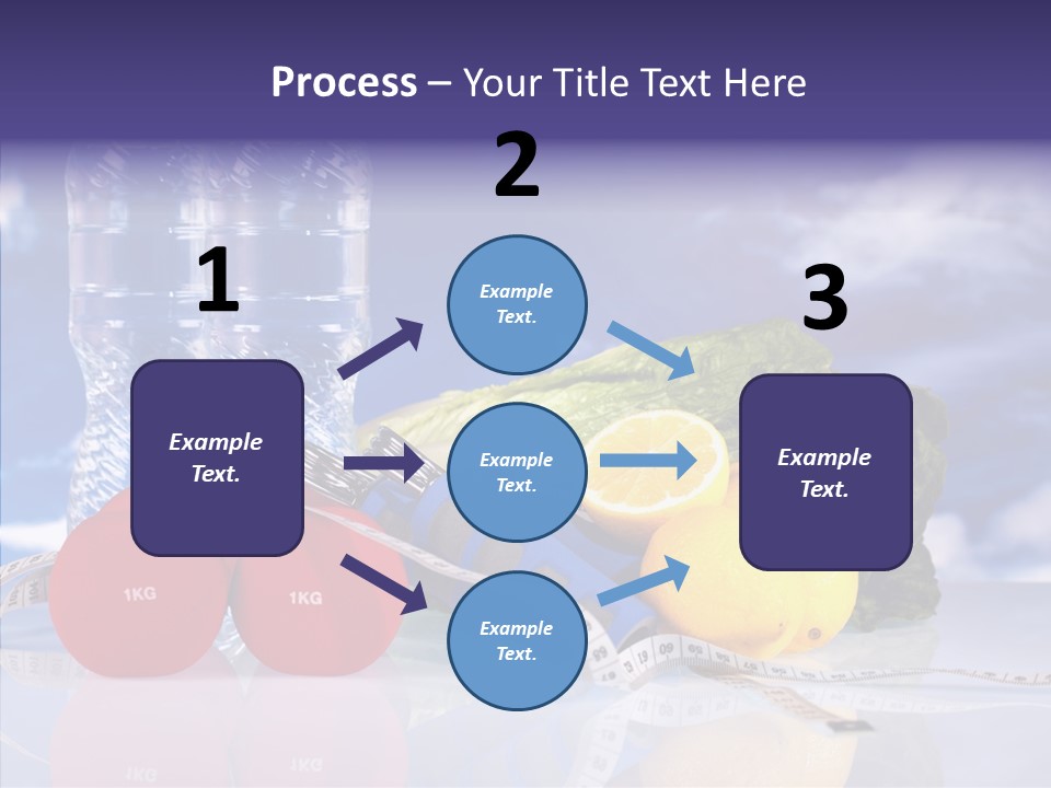 Tape Red Weight PowerPoint Template