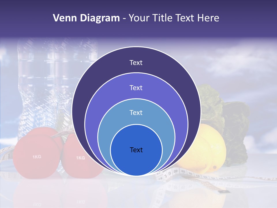 Tape Red Weight PowerPoint Template