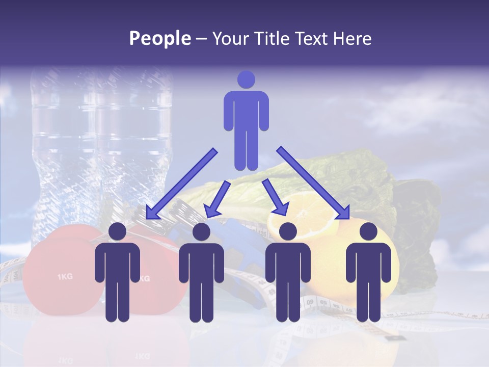 Tape Red Weight PowerPoint Template