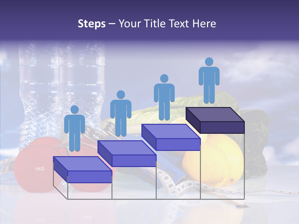 Tape Red Weight PowerPoint Template