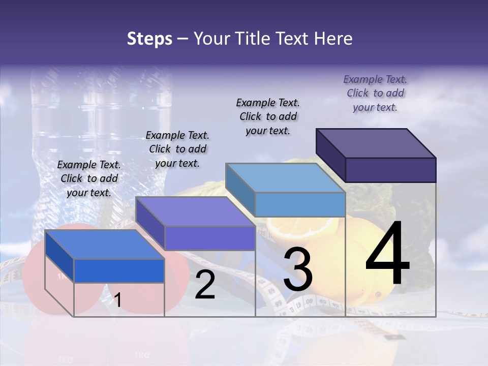 Tape Red Weight PowerPoint Template
