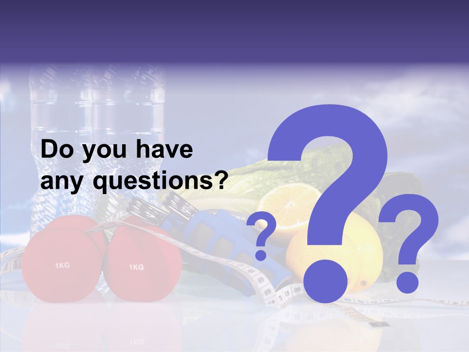 Tape Red Weight PowerPoint Template