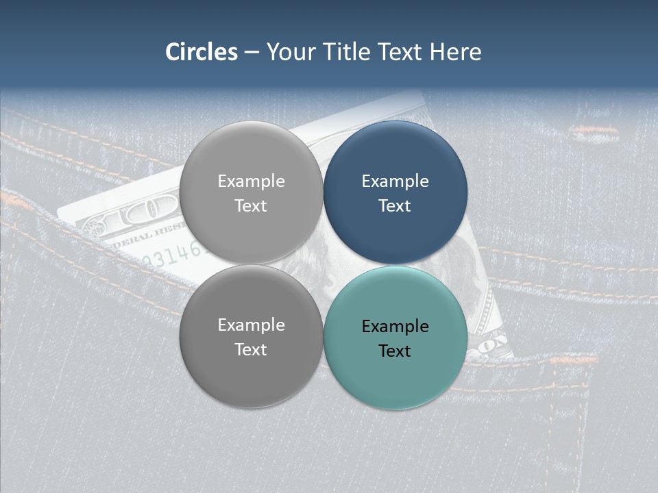 Handsome Economic Bills PowerPoint Template