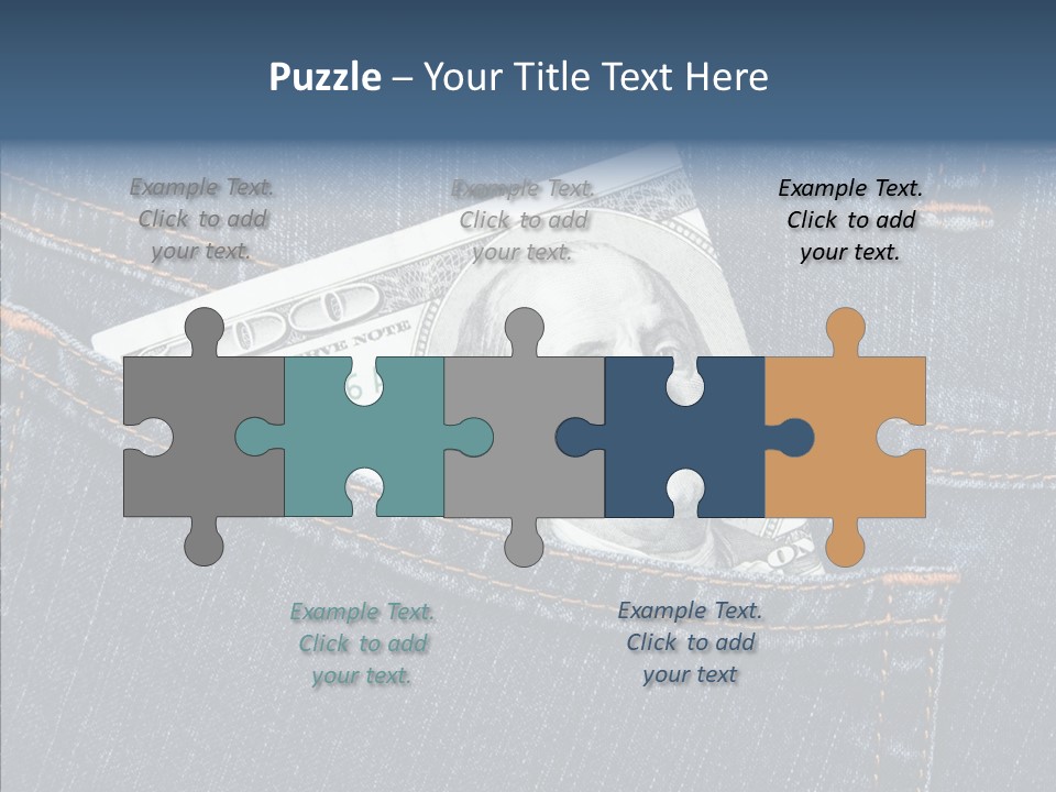 Handsome Economic Bills PowerPoint Template