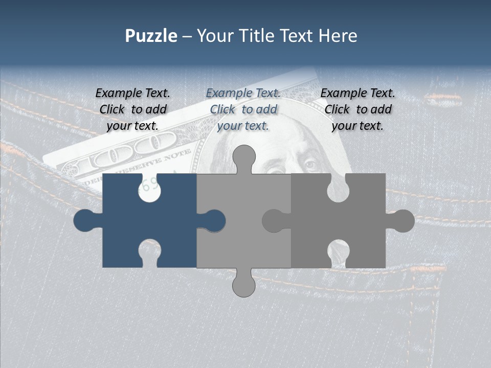 Handsome Economic Bills PowerPoint Template