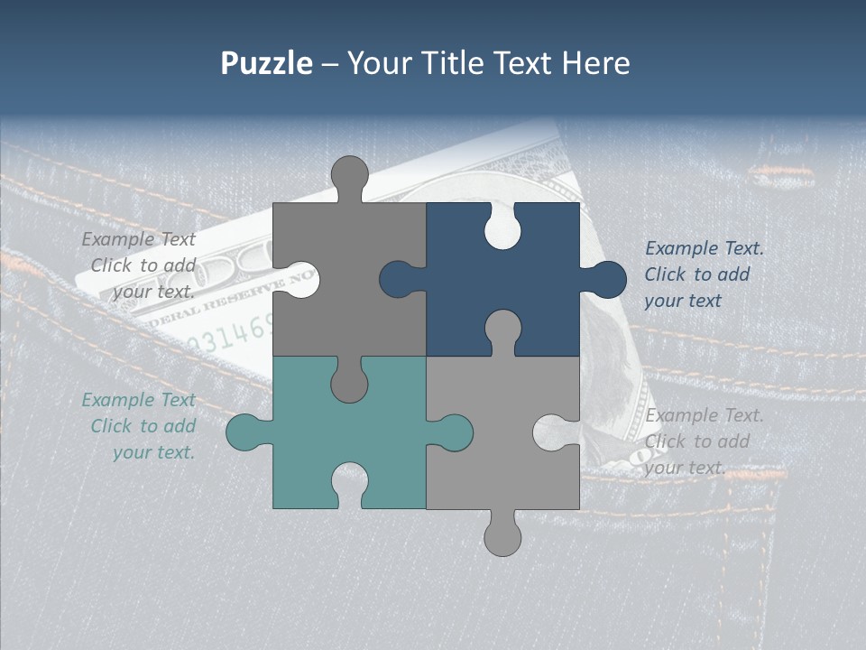 Handsome Economic Bills PowerPoint Template