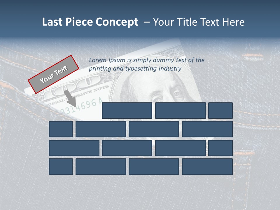 Handsome Economic Bills PowerPoint Template