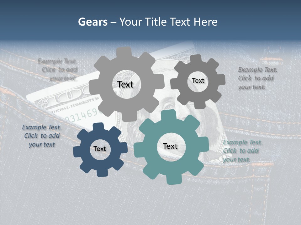 Handsome Economic Bills PowerPoint Template