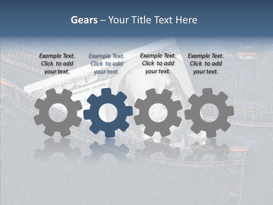 Handsome Economic Bills PowerPoint Template