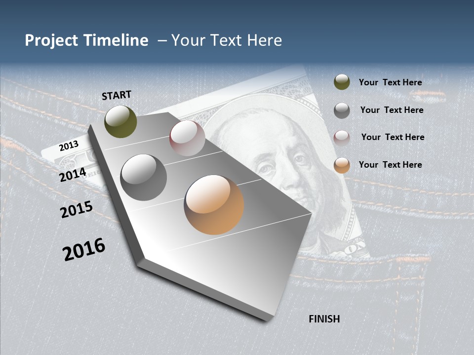 Handsome Economic Bills PowerPoint Template
