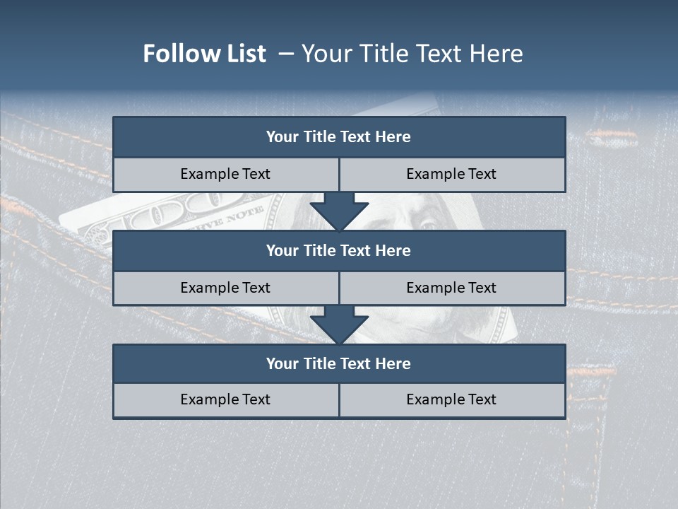 Handsome Economic Bills PowerPoint Template