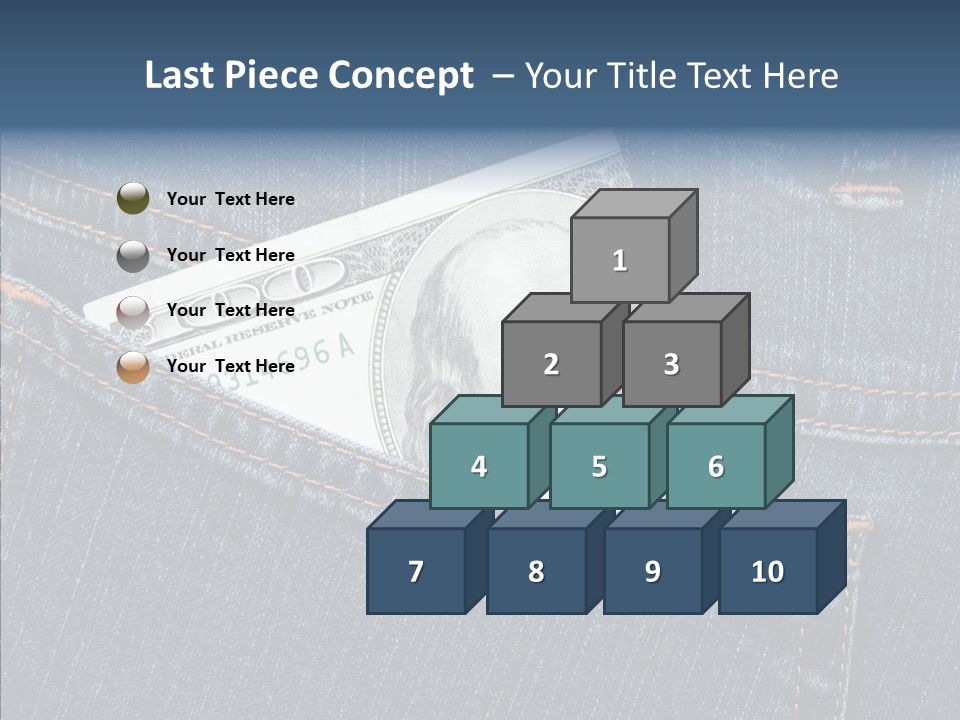 Handsome Economic Bills PowerPoint Template