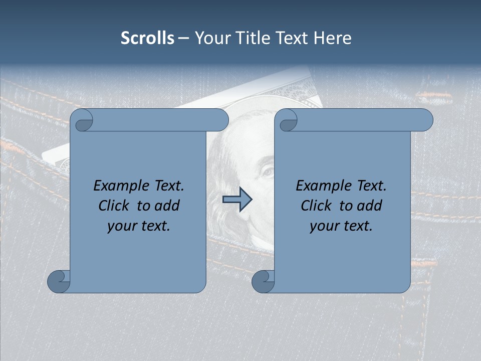 Handsome Economic Bills PowerPoint Template