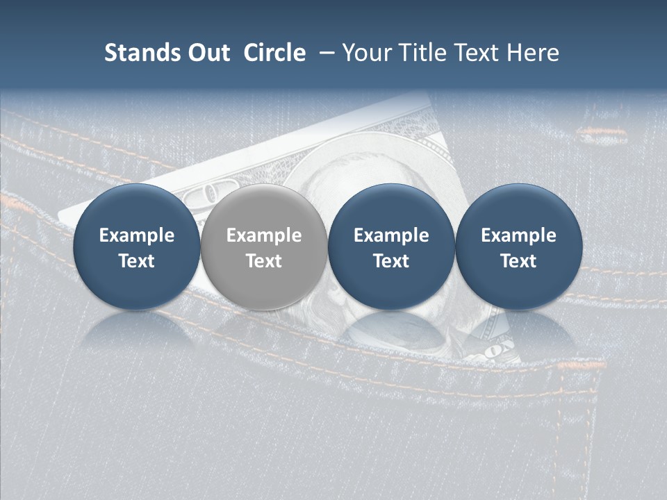 Handsome Economic Bills PowerPoint Template