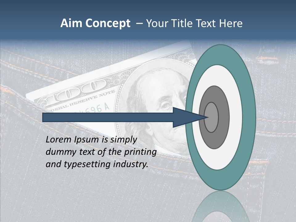 Handsome Economic Bills PowerPoint Template