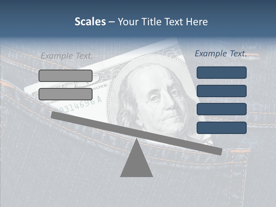 Handsome Economic Bills PowerPoint Template