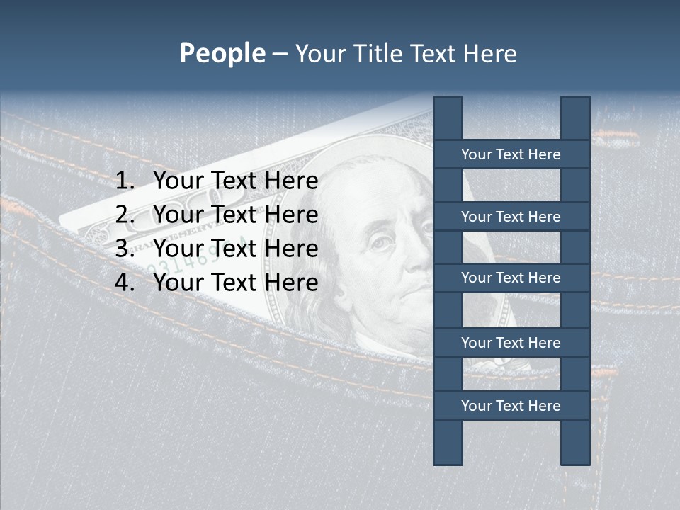 Handsome Economic Bills PowerPoint Template