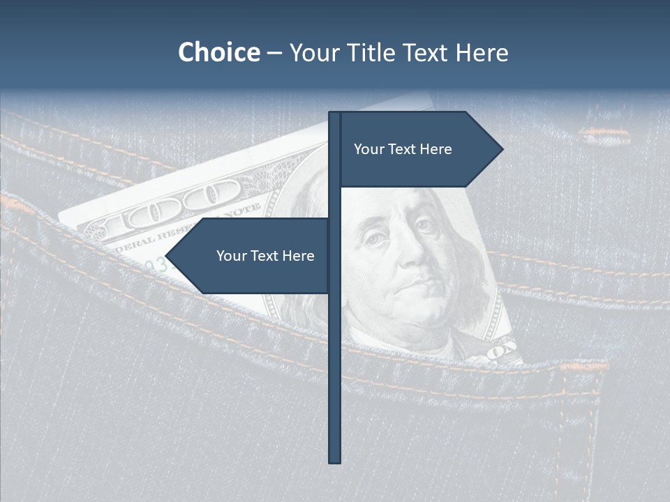 Handsome Economic Bills PowerPoint Template