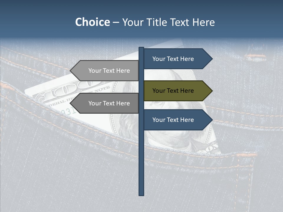 Handsome Economic Bills PowerPoint Template