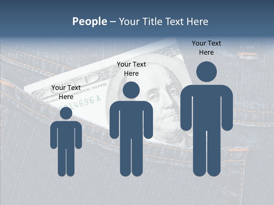 Handsome Economic Bills PowerPoint Template