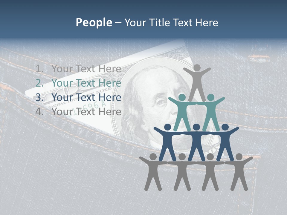 Handsome Economic Bills PowerPoint Template