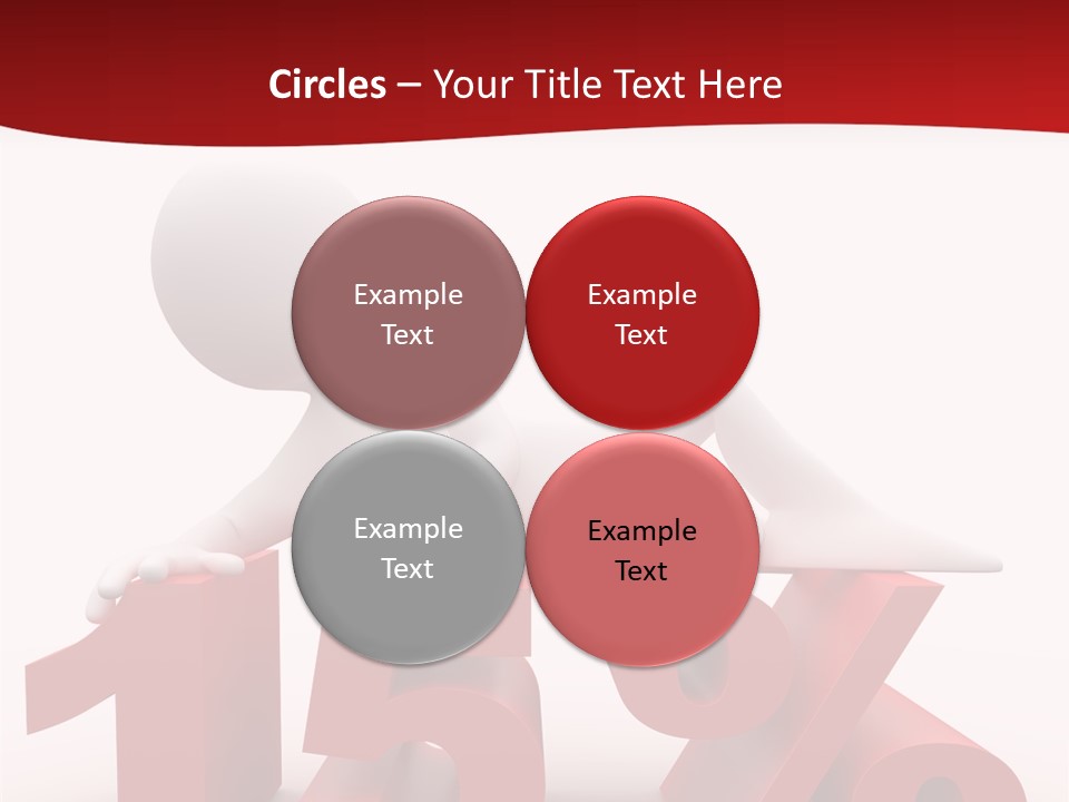 Isolated Sale Discount PowerPoint Template