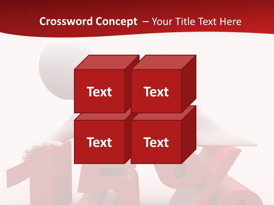 Isolated Sale Discount PowerPoint Template