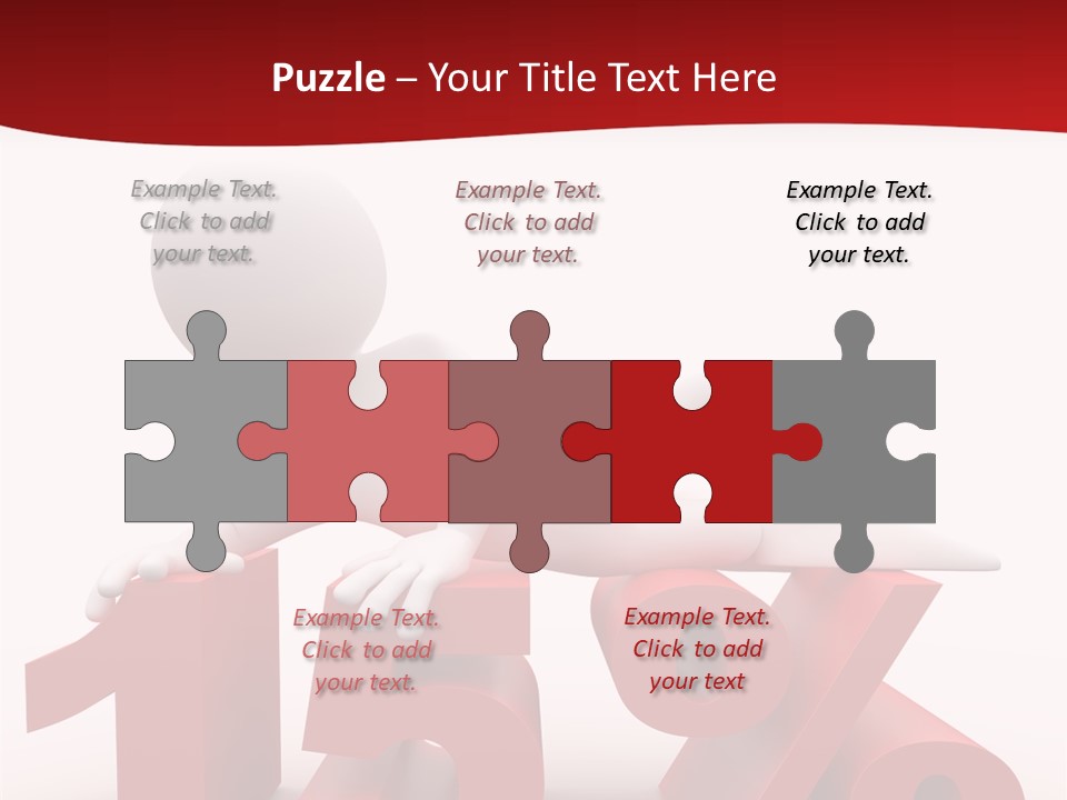 Isolated Sale Discount PowerPoint Template