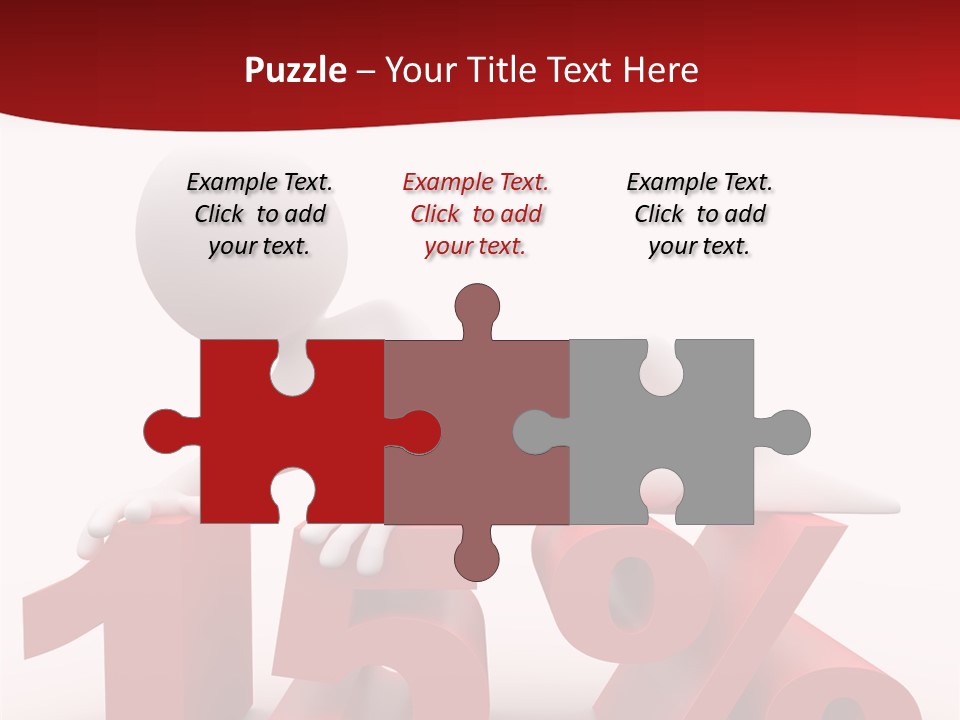 Isolated Sale Discount PowerPoint Template