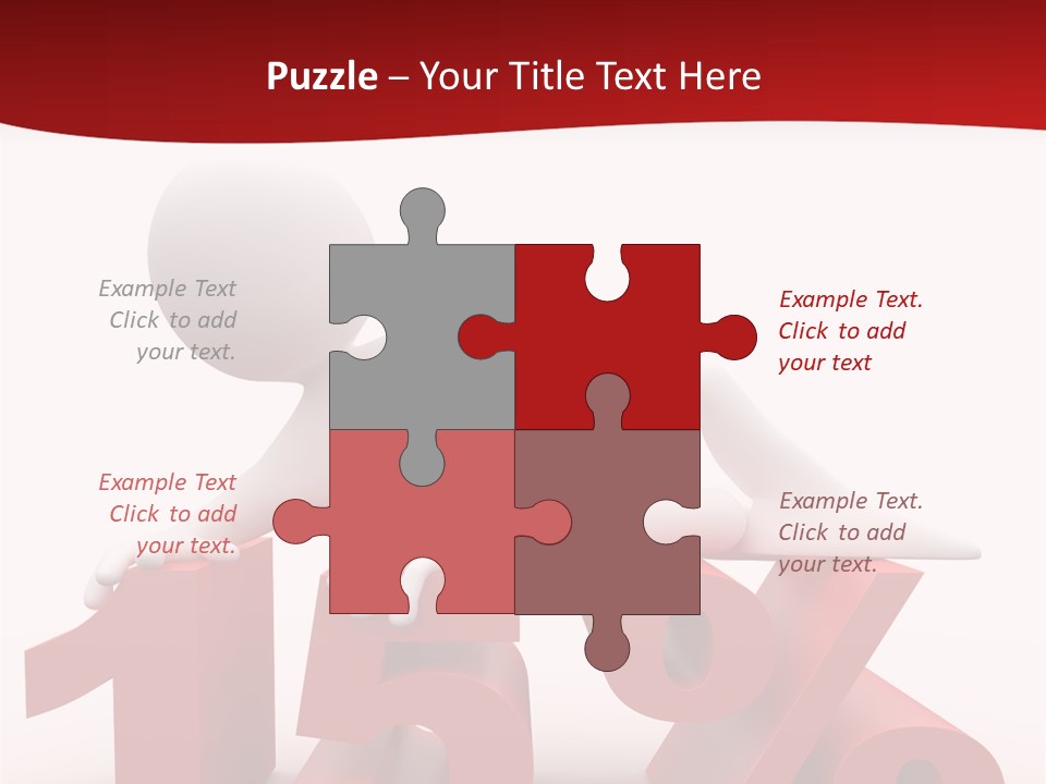 Isolated Sale Discount PowerPoint Template