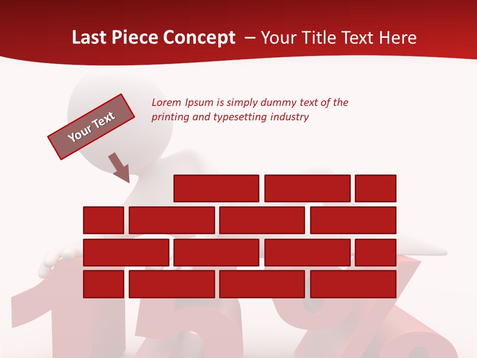 Isolated Sale Discount PowerPoint Template