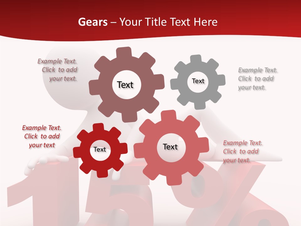 Isolated Sale Discount PowerPoint Template