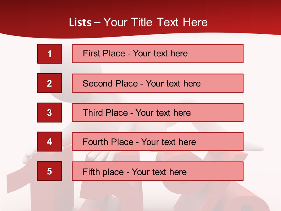Isolated Sale Discount PowerPoint Template