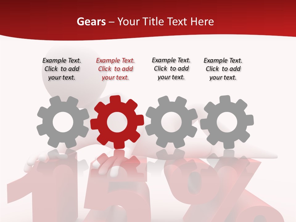 Isolated Sale Discount PowerPoint Template