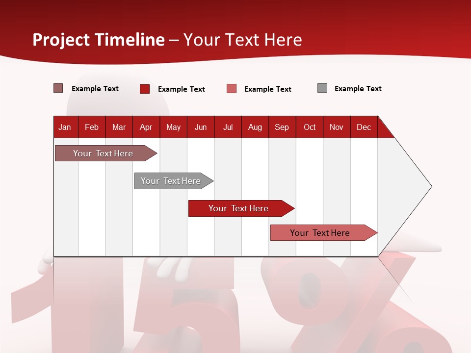 Isolated Sale Discount PowerPoint Template