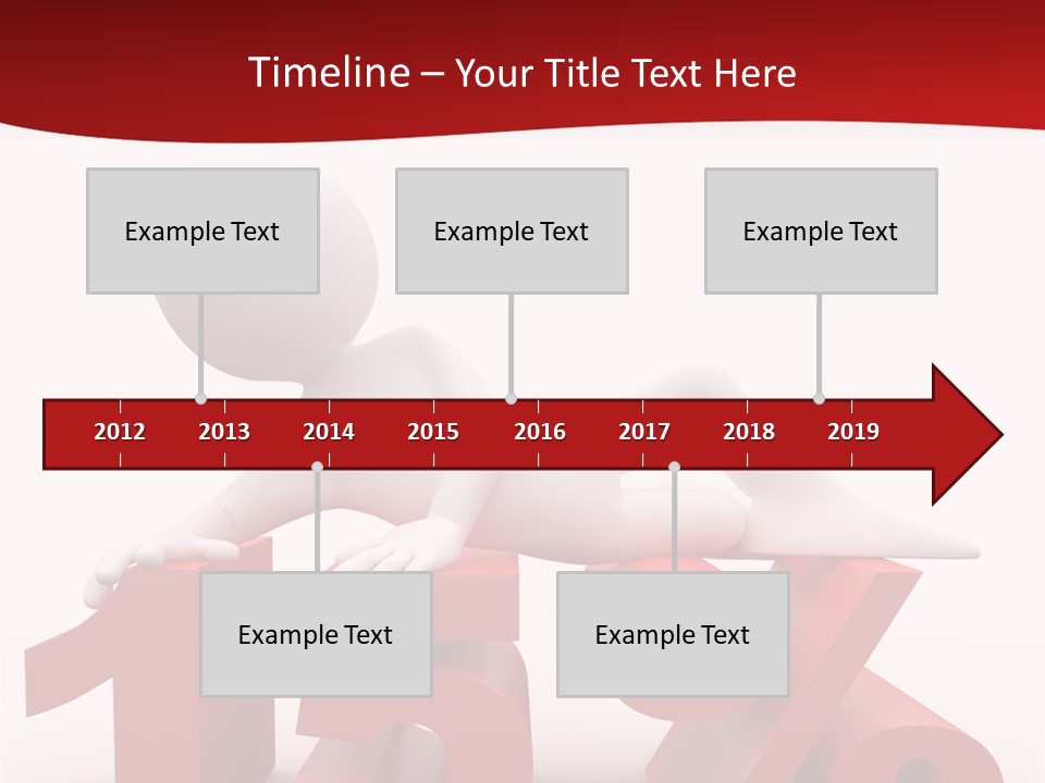 Isolated Sale Discount PowerPoint Template
