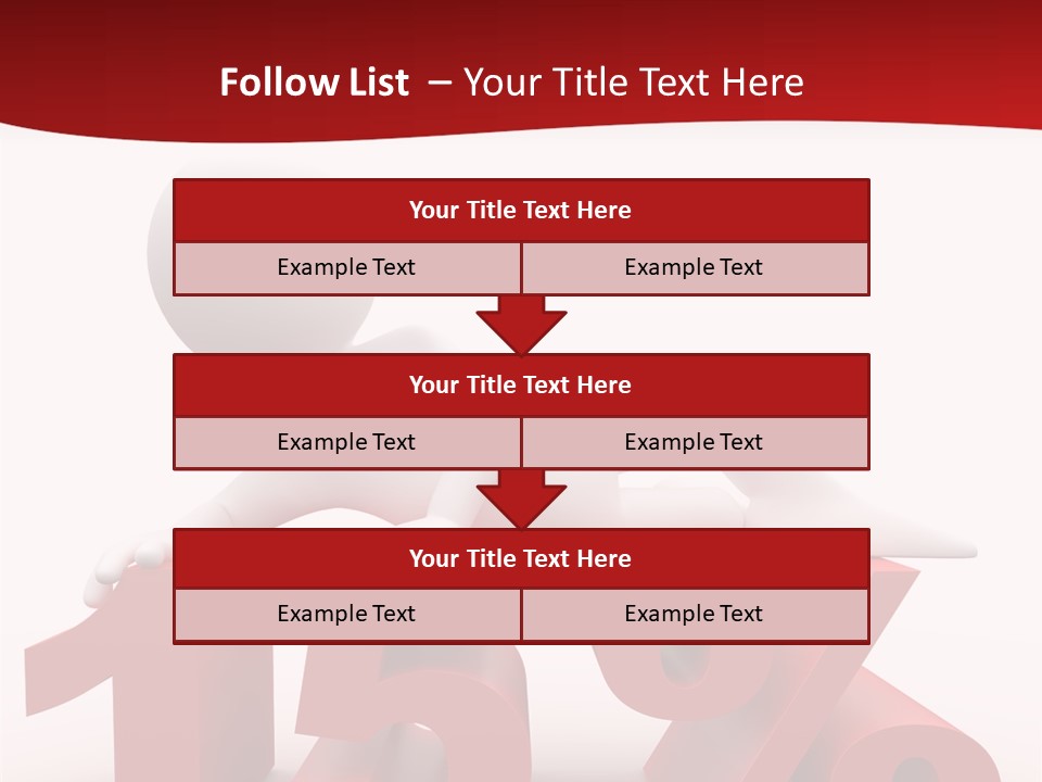 Isolated Sale Discount PowerPoint Template