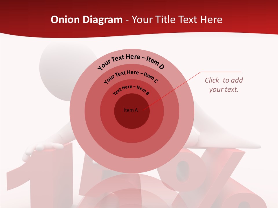 Isolated Sale Discount PowerPoint Template