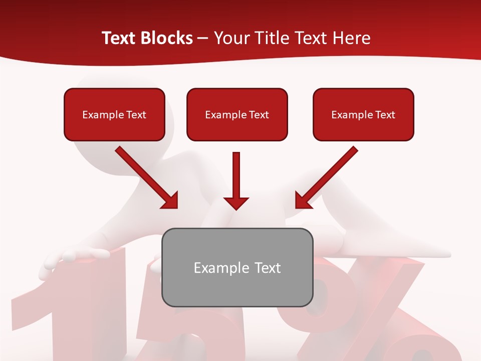Isolated Sale Discount PowerPoint Template