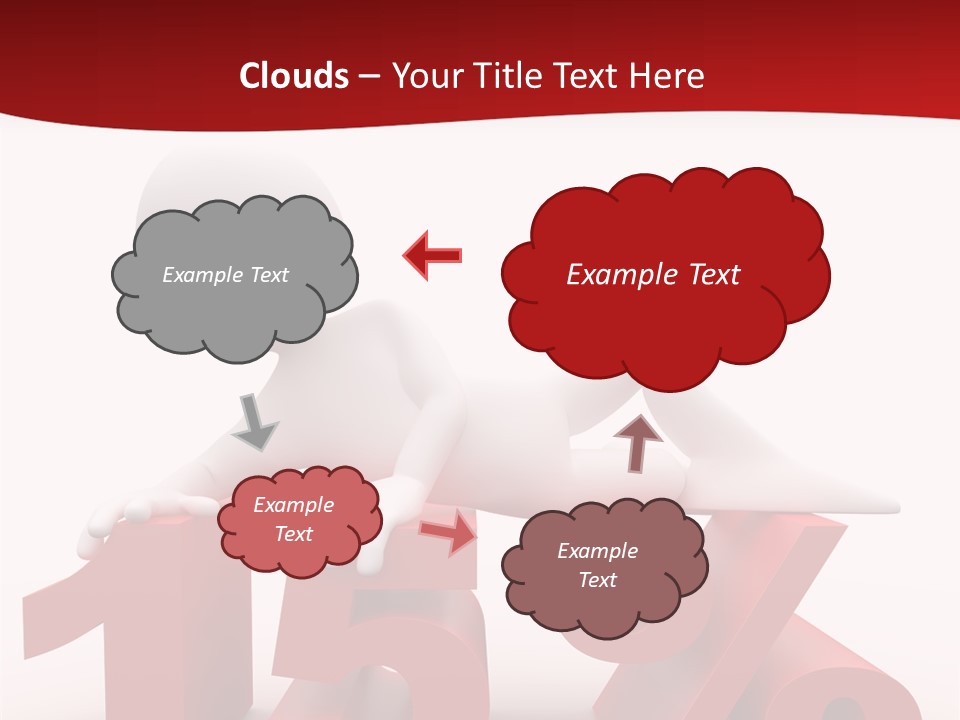 Isolated Sale Discount PowerPoint Template