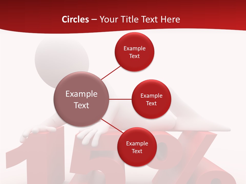 Isolated Sale Discount PowerPoint Template