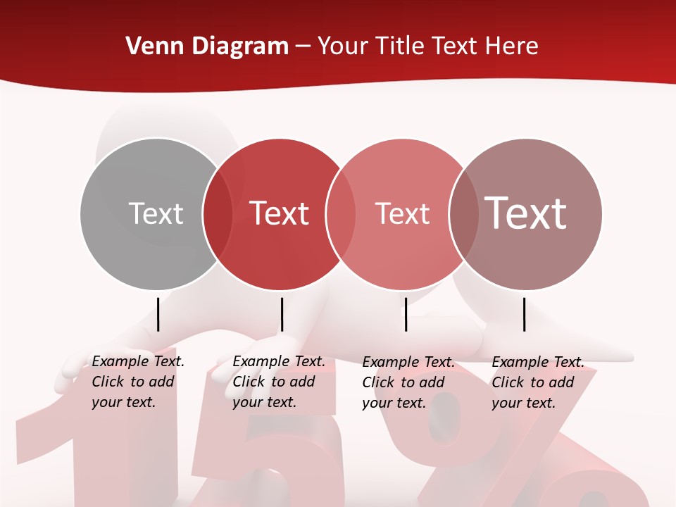 Isolated Sale Discount PowerPoint Template