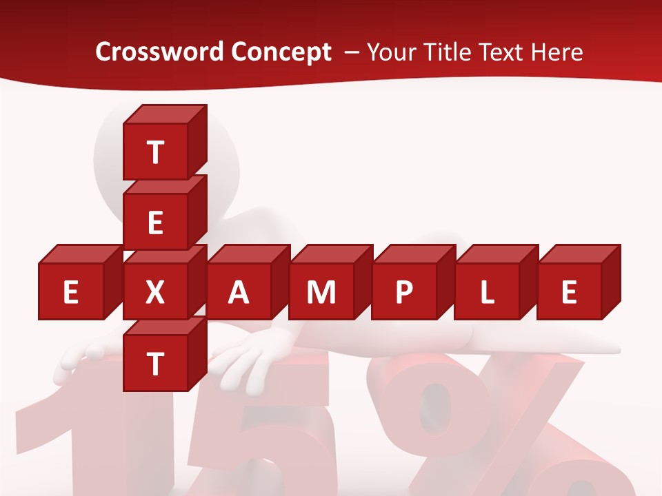 Isolated Sale Discount PowerPoint Template