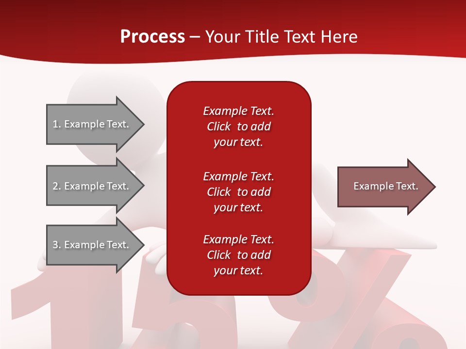 Isolated Sale Discount PowerPoint Template
