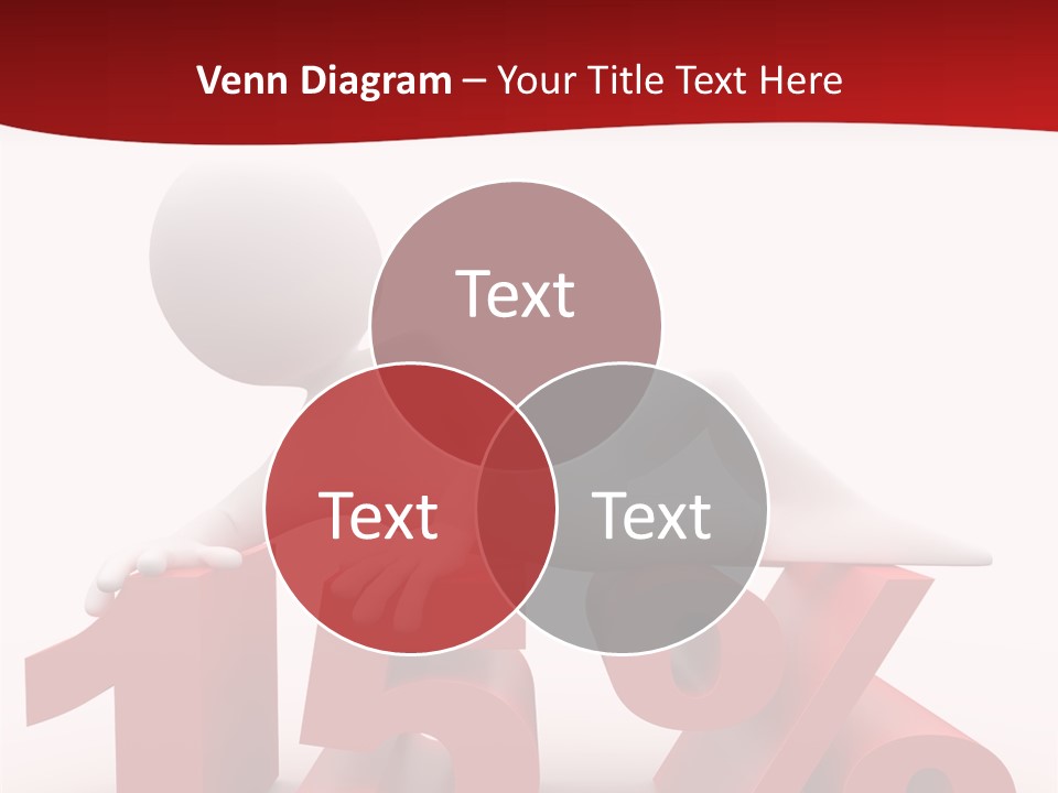 Isolated Sale Discount PowerPoint Template